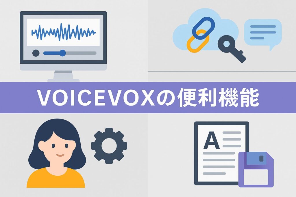 VOICEVOXの便利機能