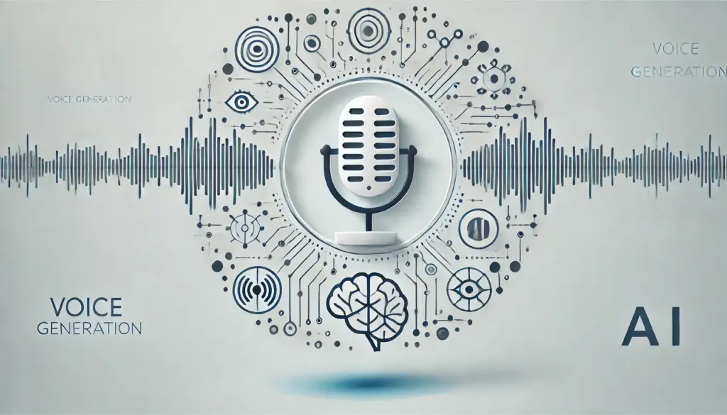 音声生成AIをイメージした画像